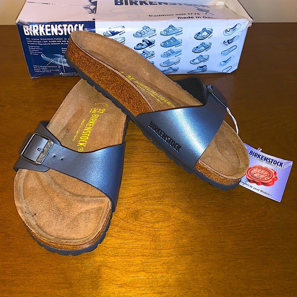 Brand new, never worn Birkenstock sandals